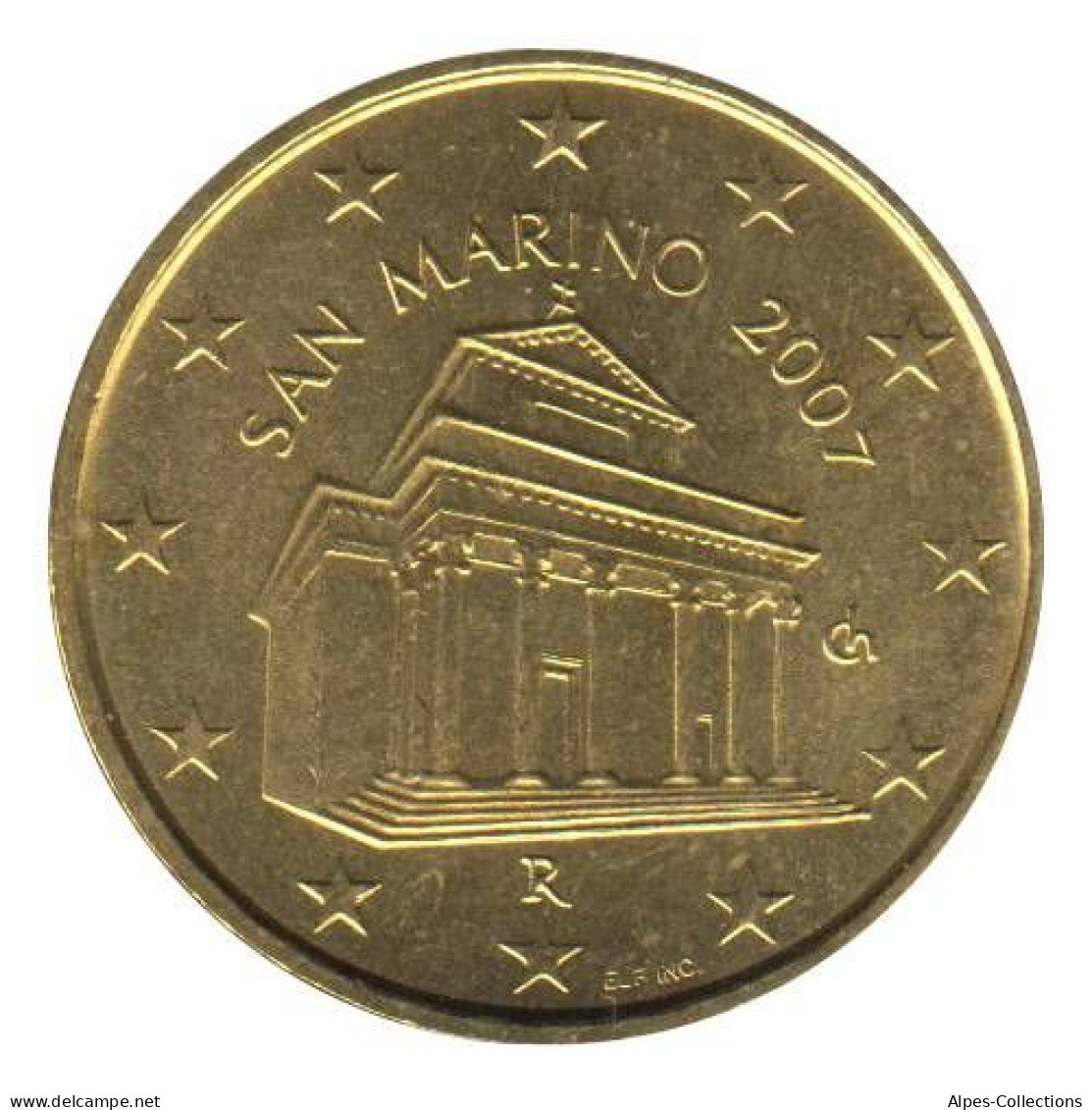 SA01007.1 - SAINT MARIN - 10 Cents - 2007 - San Marino