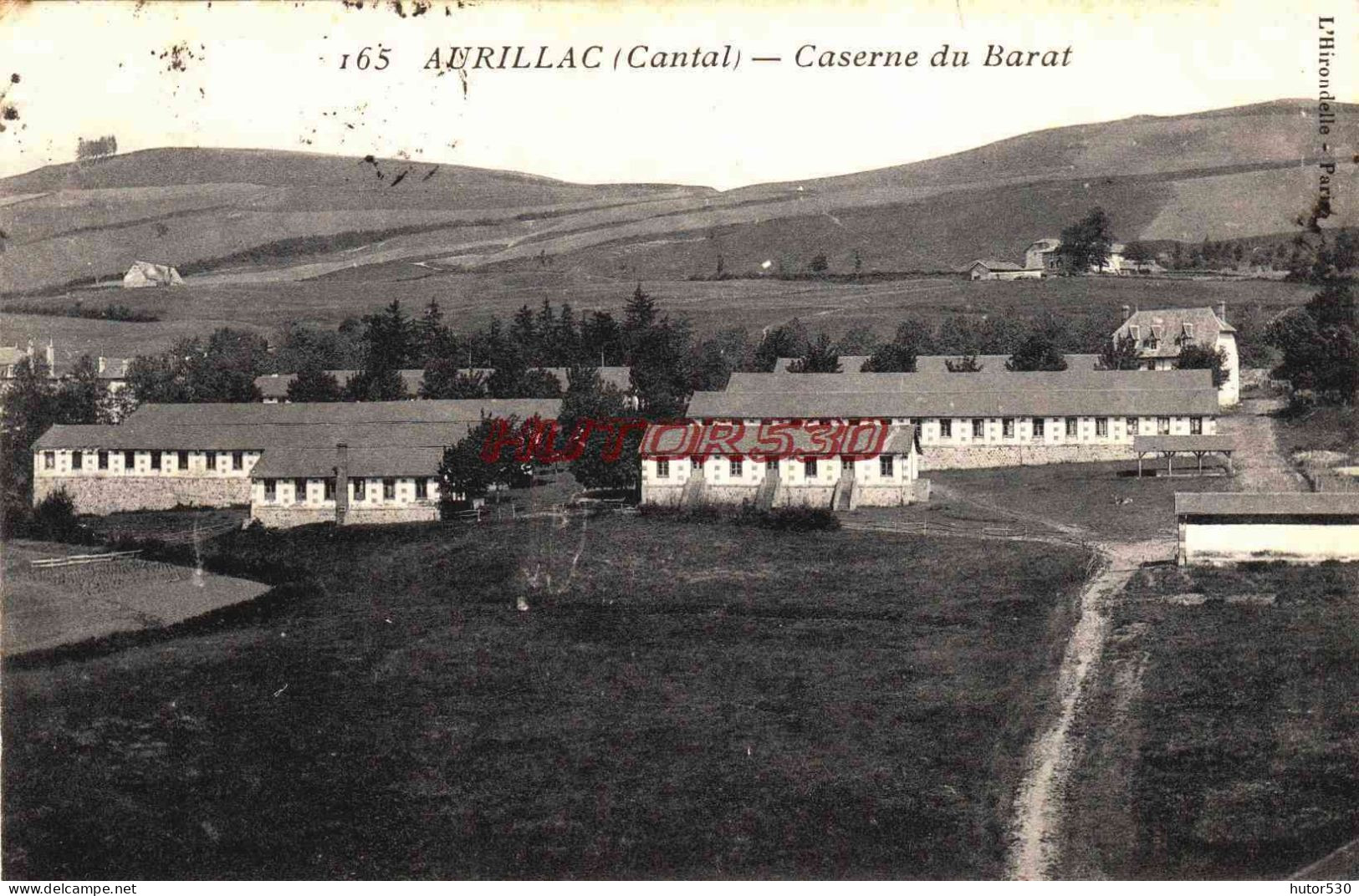 CPA AURILLAC - CANTAL - CASERNE DU BARAT - Aurillac