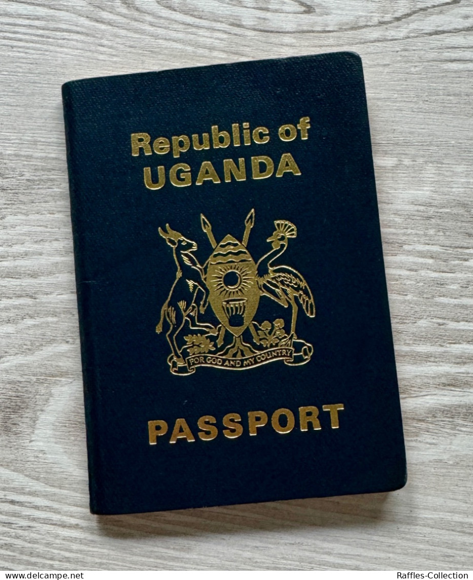 Uganda Passport Passeport Reisepass Pasaporte Passaporto - Historische Dokumente