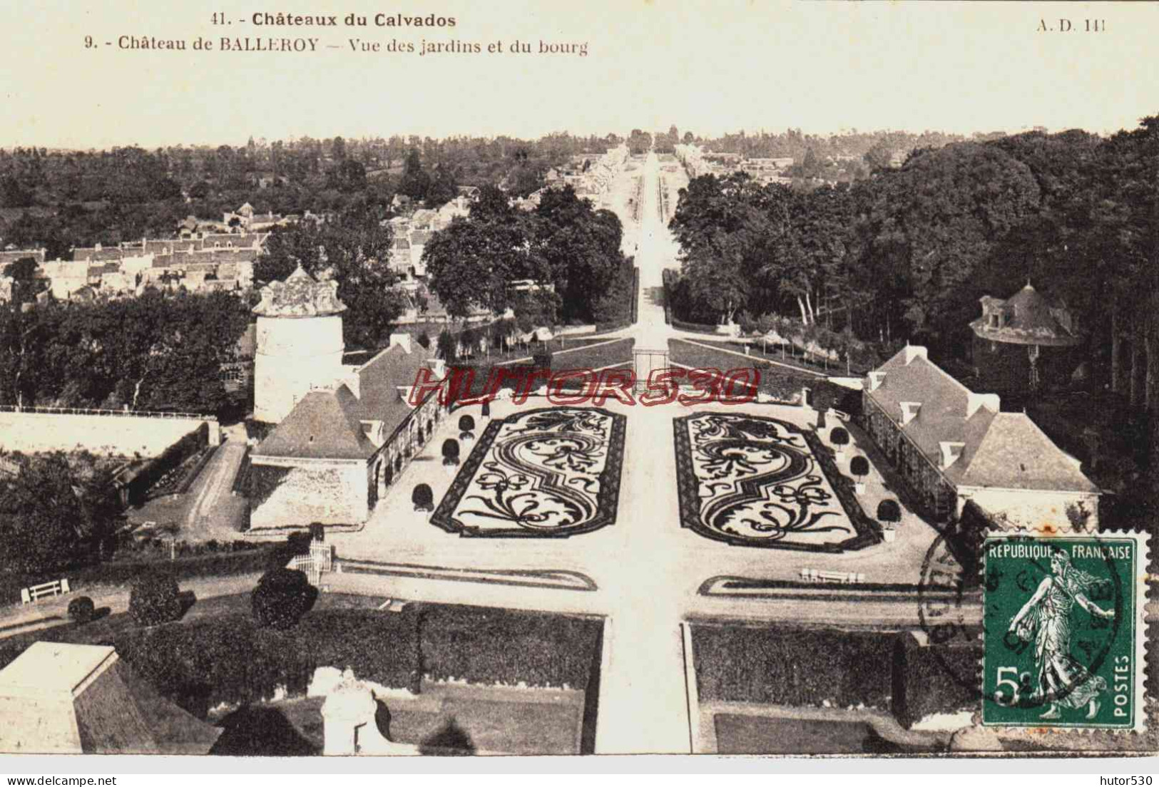 CPA CHÂTEAU DE BALLEROY - CALVADOS - Lisieux