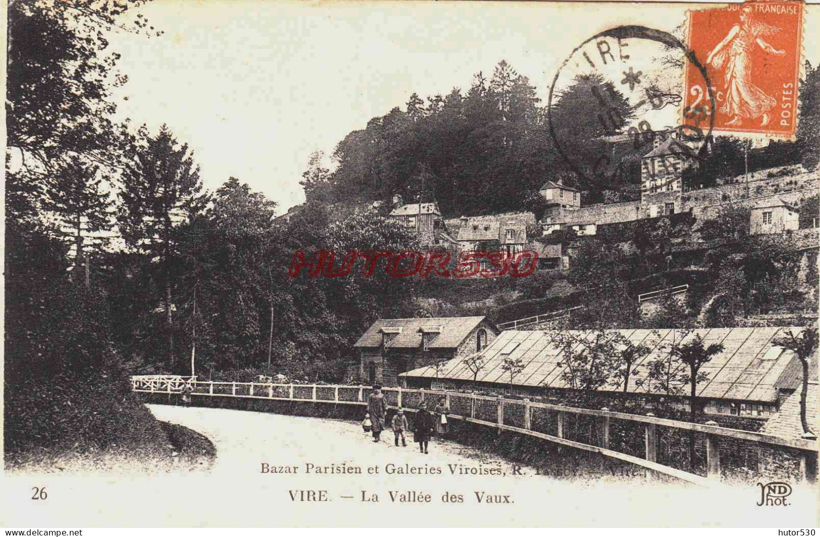 CPA VIRE - CALVADOS - LA VALLEE DES VAUX - Vire