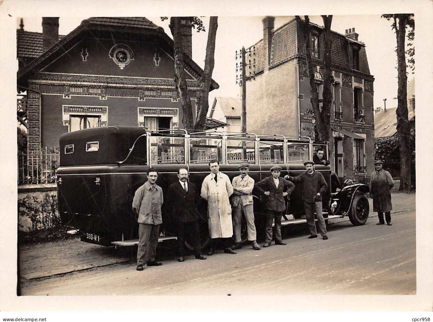 Photographie . Moi10047 .autobus A Localisé . 18 X 13 Cm. - Coches