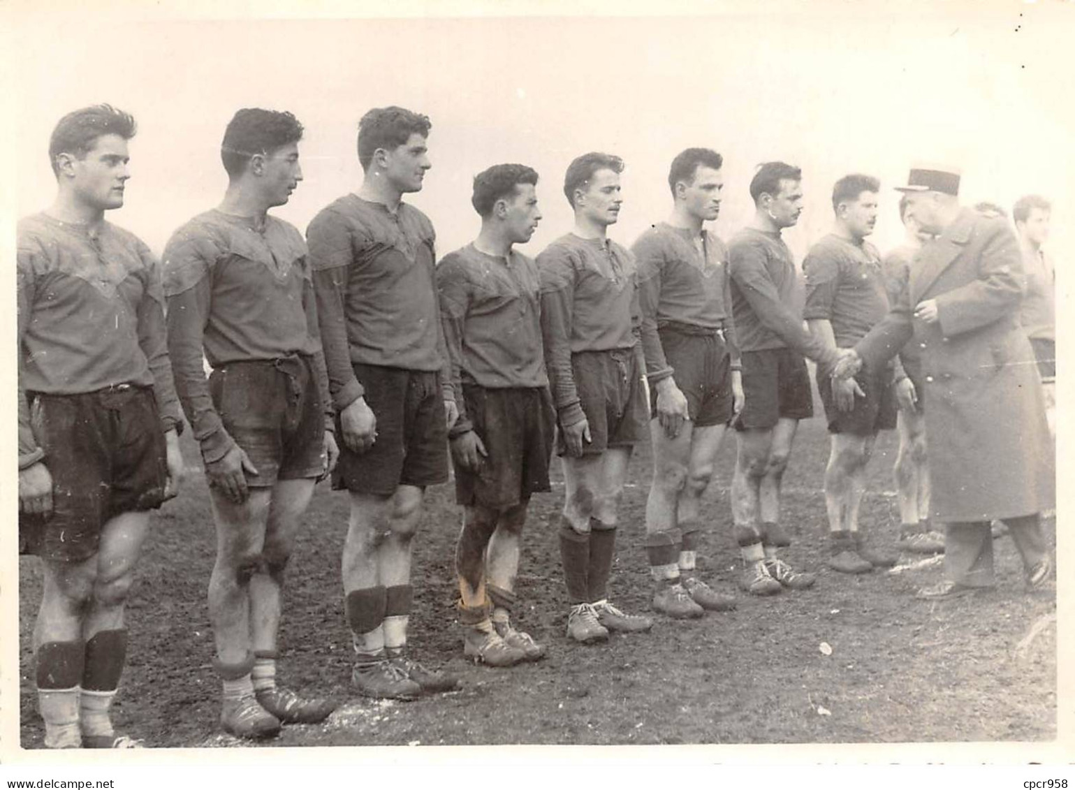 Photographie . Moi10299 .rugby 1RM 1957 Champion Militaire .18 X 13 Cm. - Sport