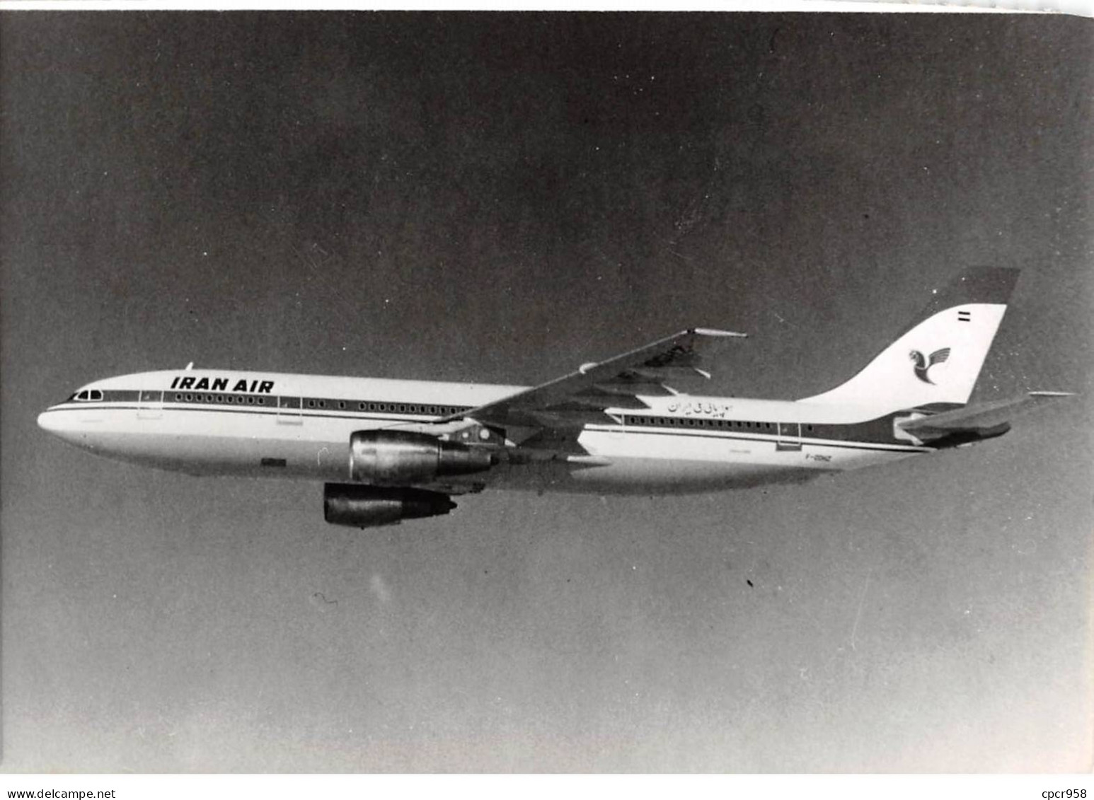 Photo De Presse.AM21225.24x18 Cm Environ.Avion Iran Air - Luftfahrt