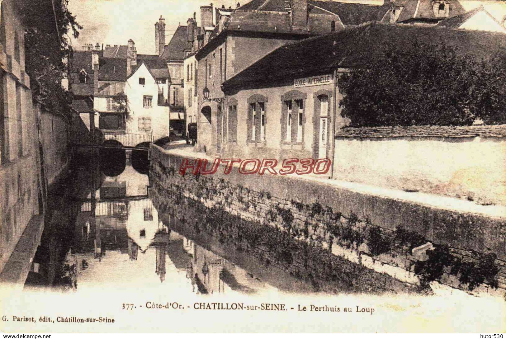 CPA CHATILLON SUR SEINE - COTE D'OR - LE PERTHUIS AU LOUP - Chatillon Sur Seine
