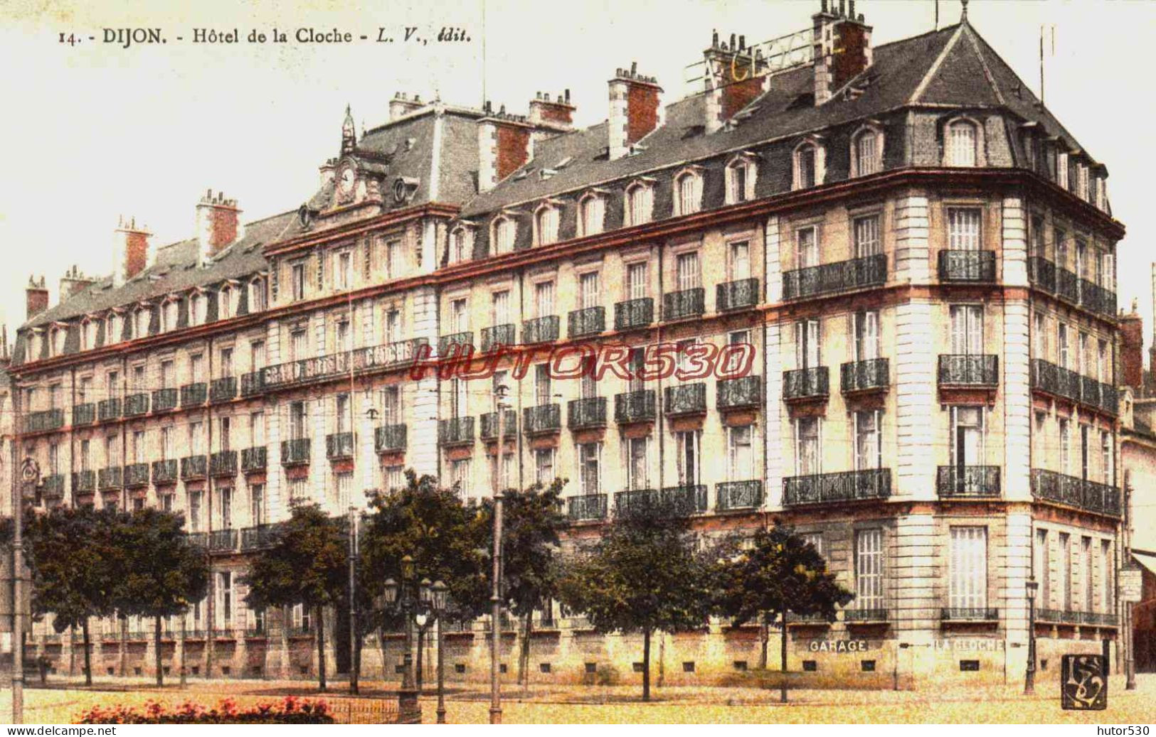 CPA DIJON - COTE D'OR - HOTEL DE LA CLOCHE - Dijon