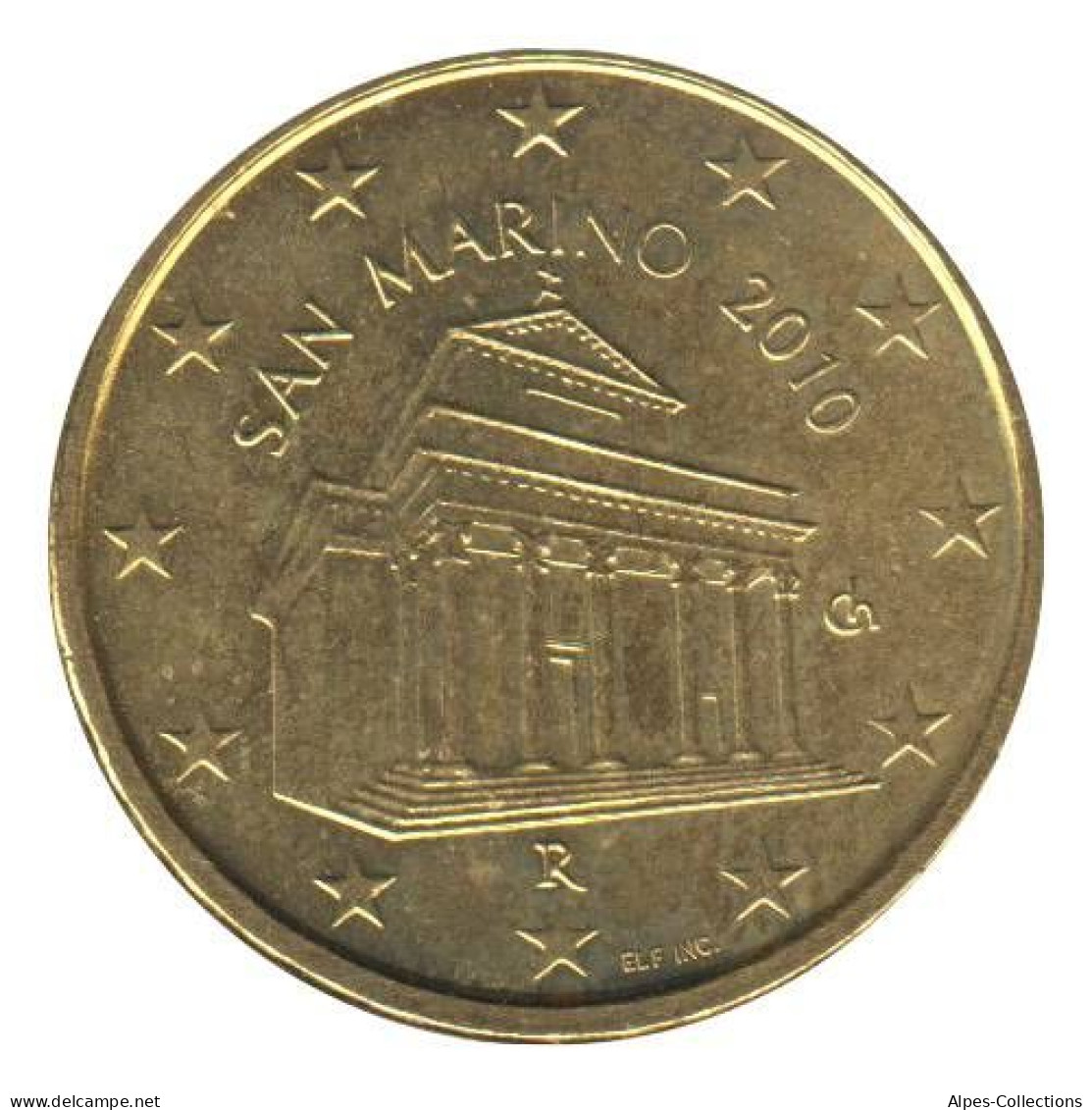 SA01010.1 - SAINT MARIN - 10 Cents - 2010 - San Marino