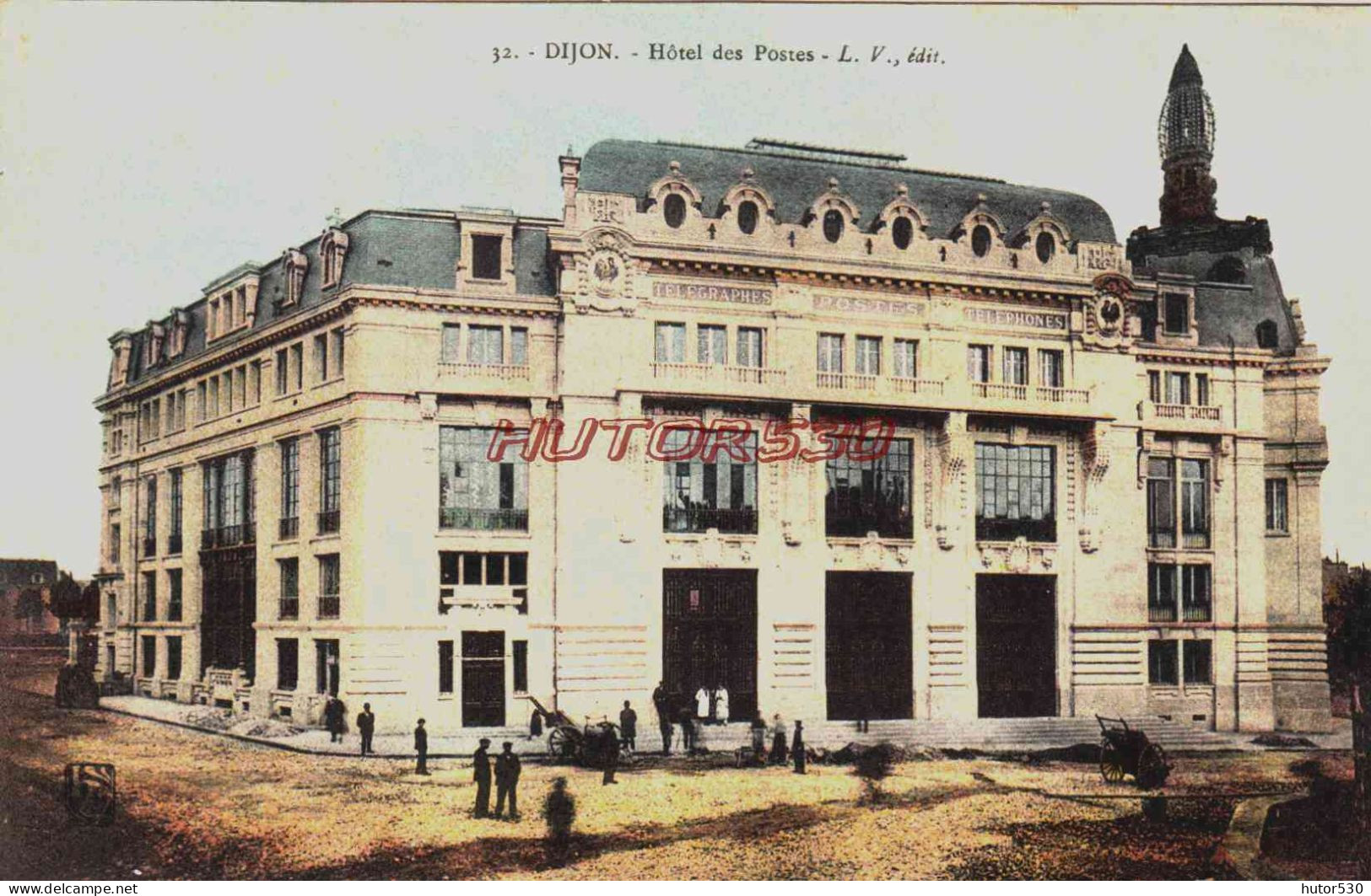 CPA DIJON - COTE D'OR - L'HOTEL DES POSTES - Dijon