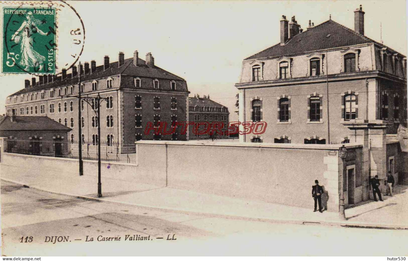 CPA DIJON - COTE D'OR - LA CASERNE VAILLANT - Dijon