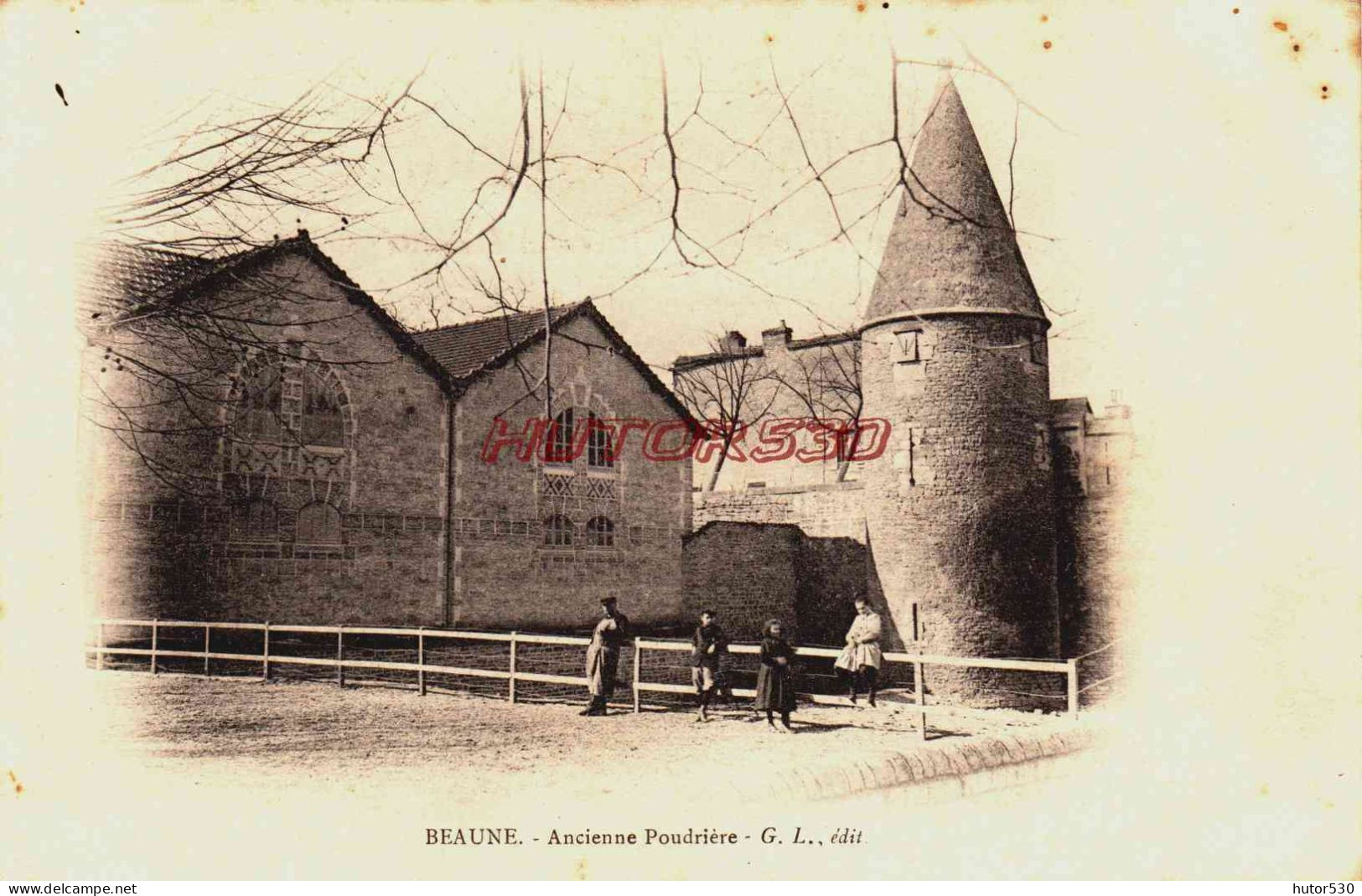 CPA BEAUNE - COTE D'OR - ANCIENNE POUDRIERE - Beaune