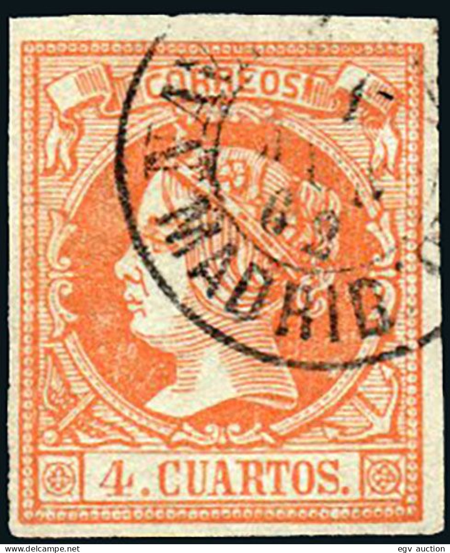 Madrid - Edi O 52 - 4 C.- Mat Fech. Tp. II "Navalcarnero" - Used Stamps