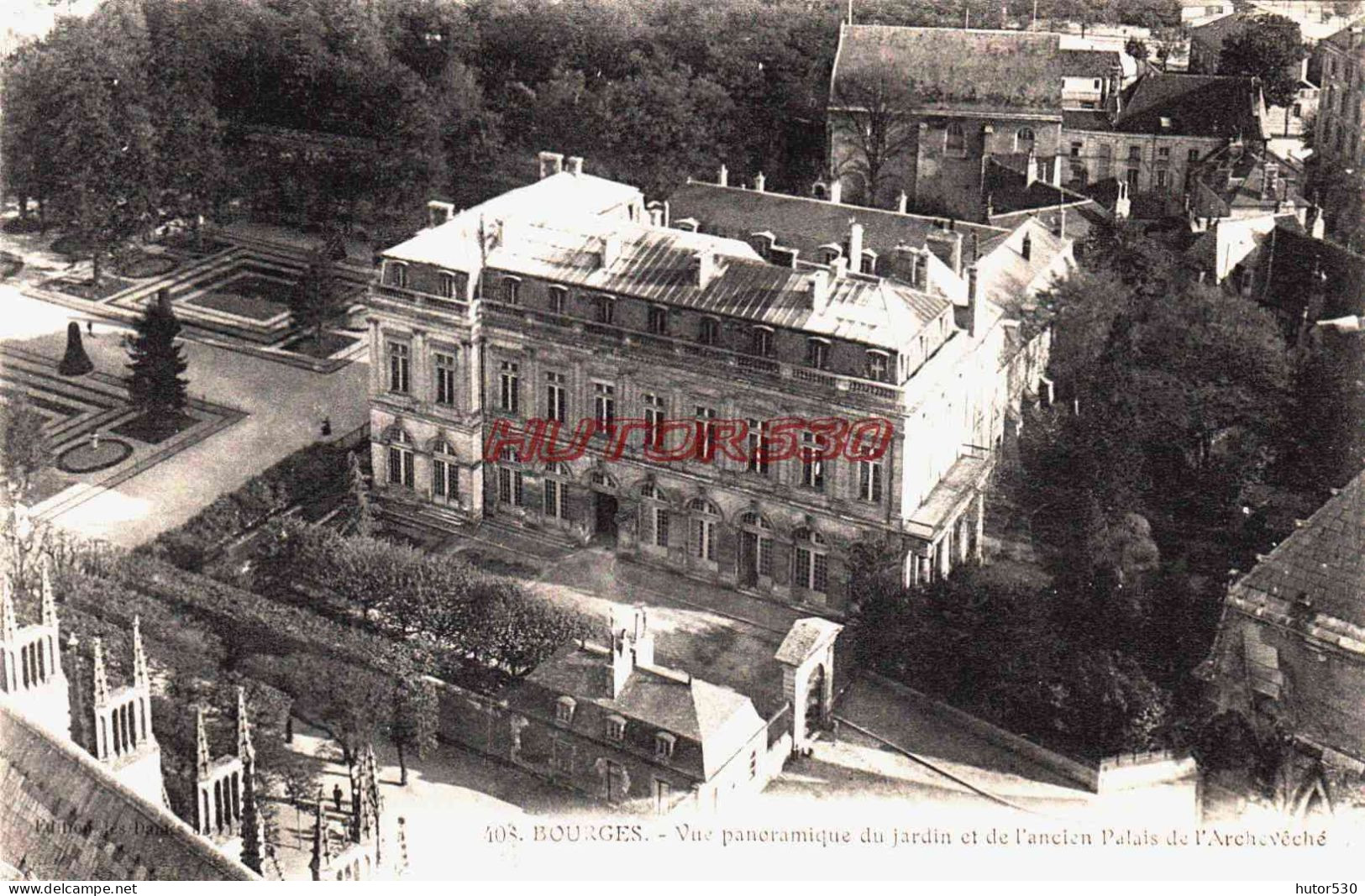 CPA BOURGES - CHER - ANCIEN PALAIS DE L'ARCHEVECHE - Bourges