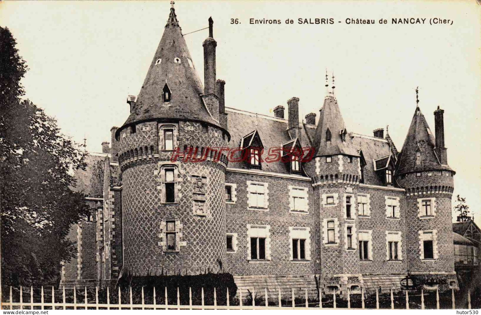 CPA SALBRIS - CHER - ENVIRONS - CHATEAU DE NANCAY - Salbris