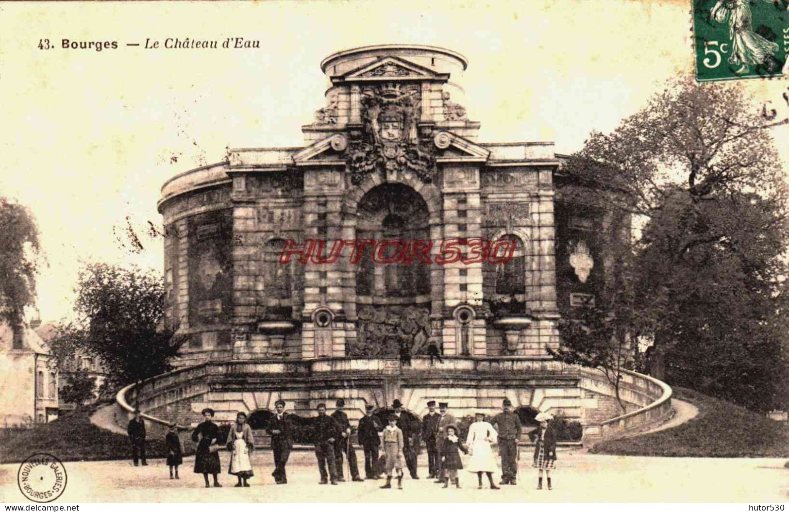 CPA BOURGES - CHER - LE CHATEAU D'EAU - Bourges