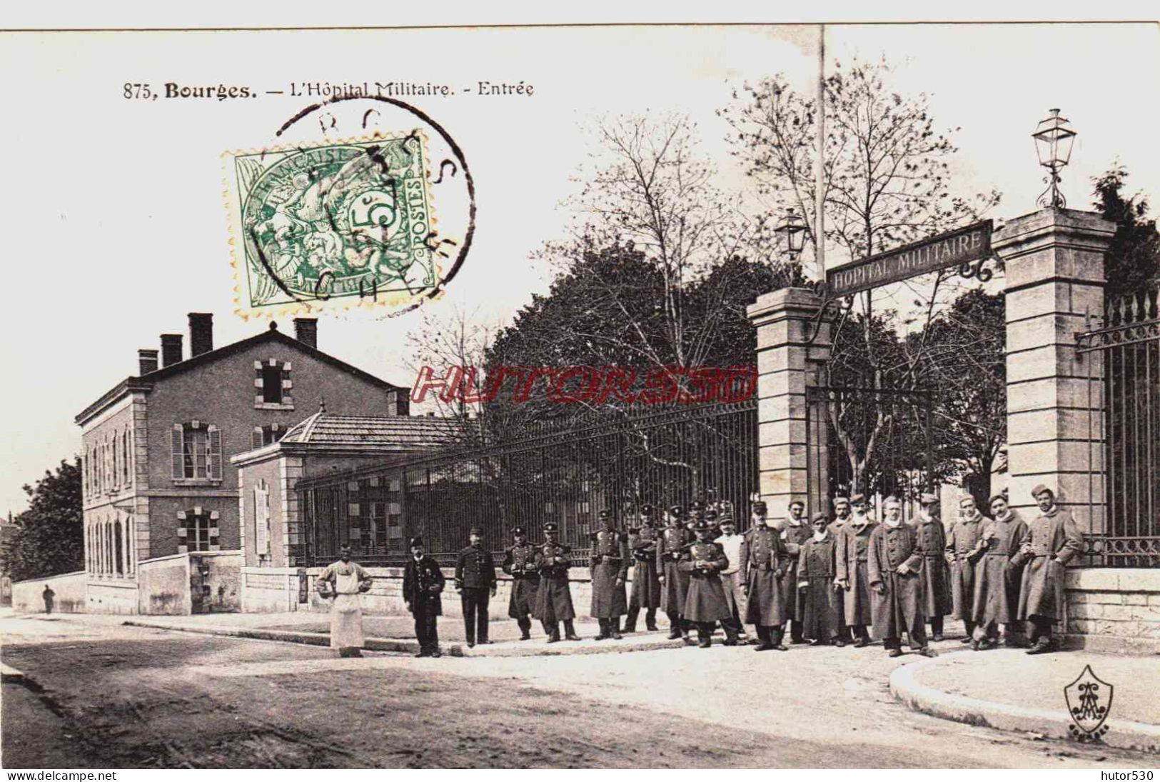 CPA BOURGES - CHER - L'HOPITAL MILITAIRE - Bourges