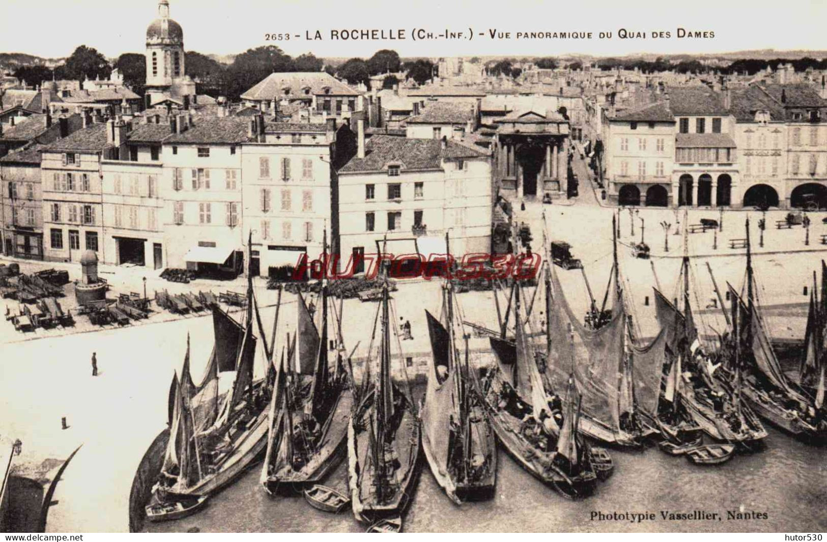 CPA LA ROCHELLE - CHARENTE MARITIME - LE QUAI DES DAMES - La Rochelle