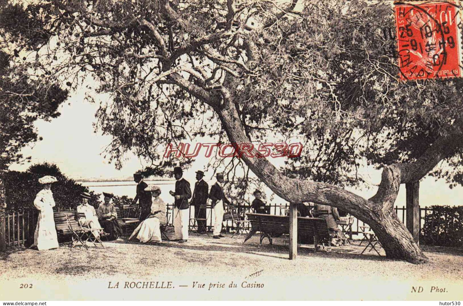 CPA LA ROCHELLE - CHARENTE MARITIME - VUE PRISE DU CASINO - La Rochelle