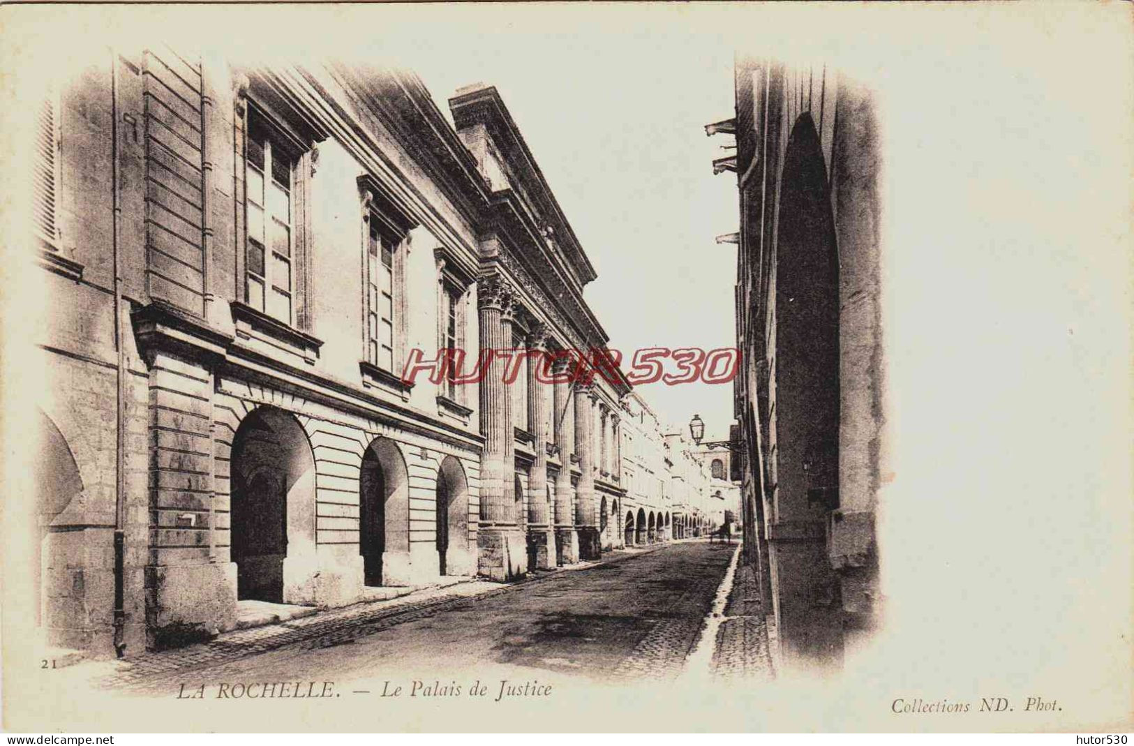 CPA LA ROCHELLE - CHARENTE MARITIME - LE PALAIS DE JUSTICE - La Rochelle