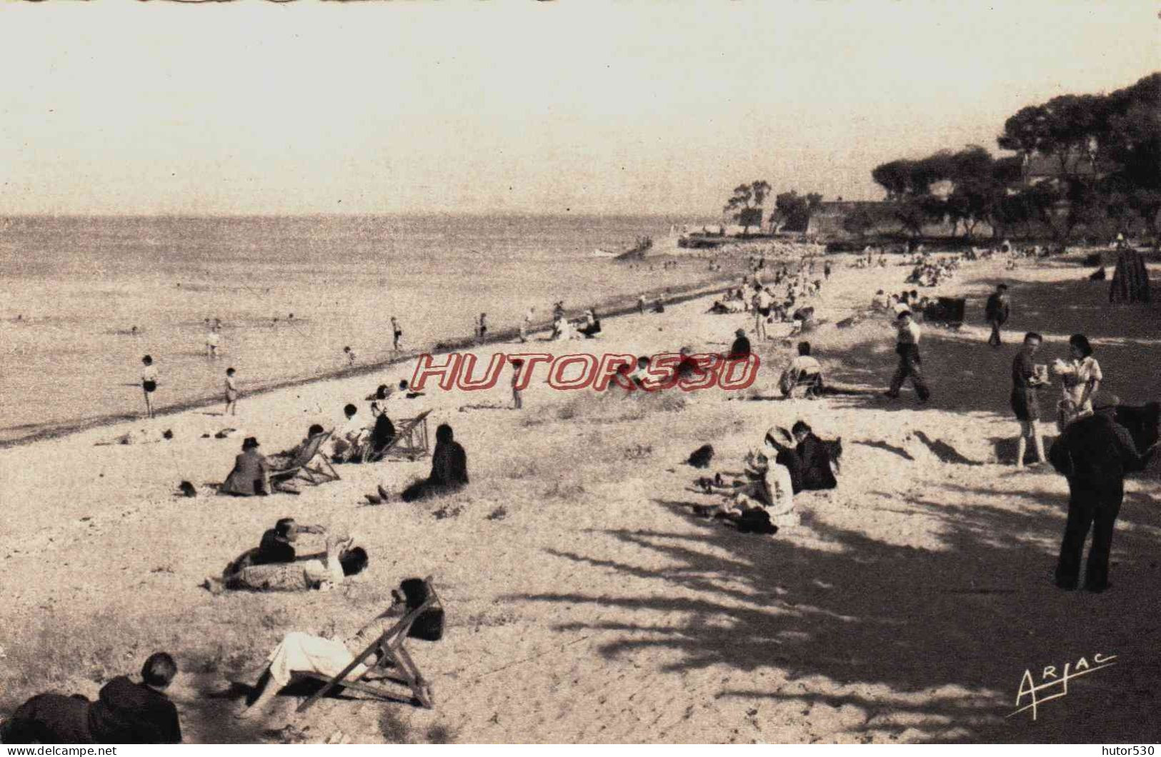 CPA ILE D'OLERON - CHARENTE MARITIME - LA PLAGE - Ile D'Oléron