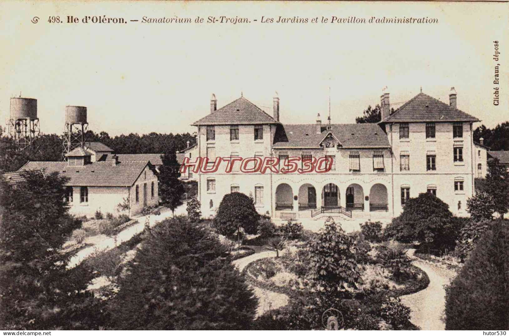 CPA ILE D'OLERON - CHARENTE MARITIME - SANATORIUM DE SAINT TROJAN - Ile D'Oléron