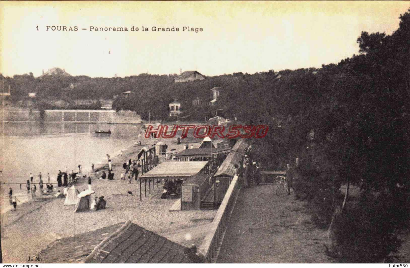 CPA FOURAS LES BAINS - CHARENTE MARITIME - PANORAMA - Fouras-les-Bains