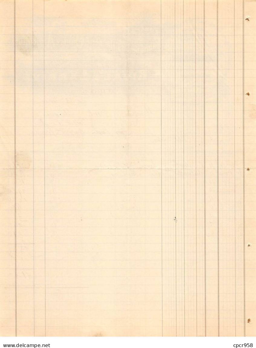 Facture.AM24555.Fures.1908.Rival & Larrivé.Taillanderie.Outil D'agriculture - 1900 – 1949