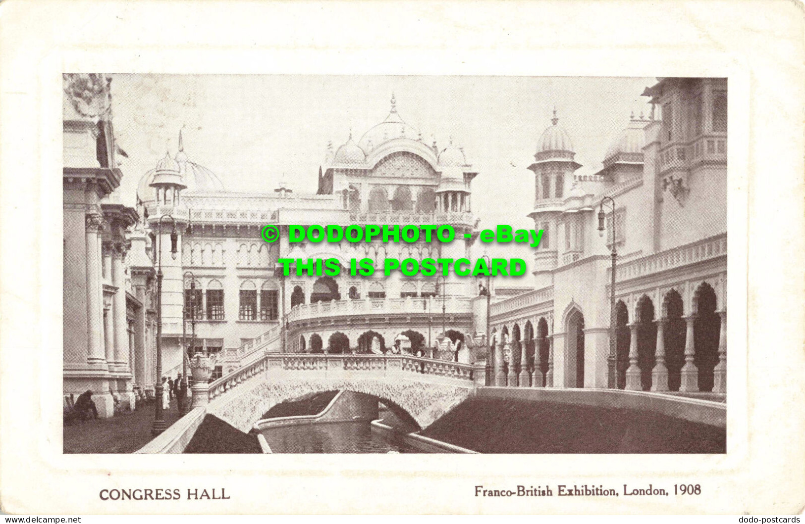 R562497 London. Congres Hall. Franco British Exhibition. Bonnett And Shum - Sonstige & Ohne Zuordnung
