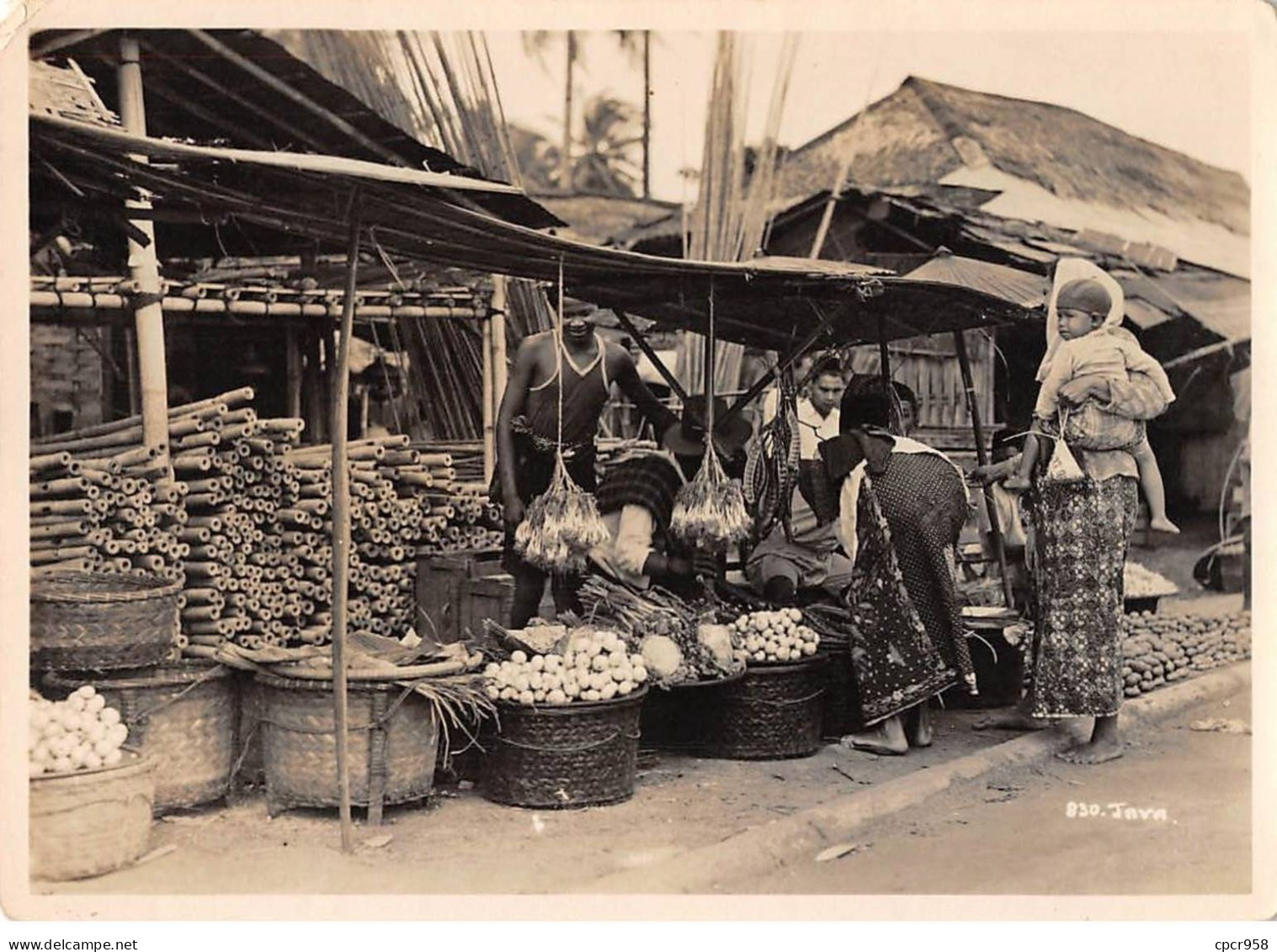 Photographie . Moi10178 . Indonesie Java.1936 .15 X 10 Cm. - Places