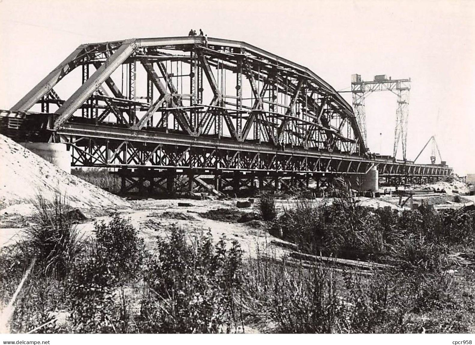 Photographie . Moi10172 . Mozambique.zambeze Bridge.1932  .15 X 11 Cm. - Lugares