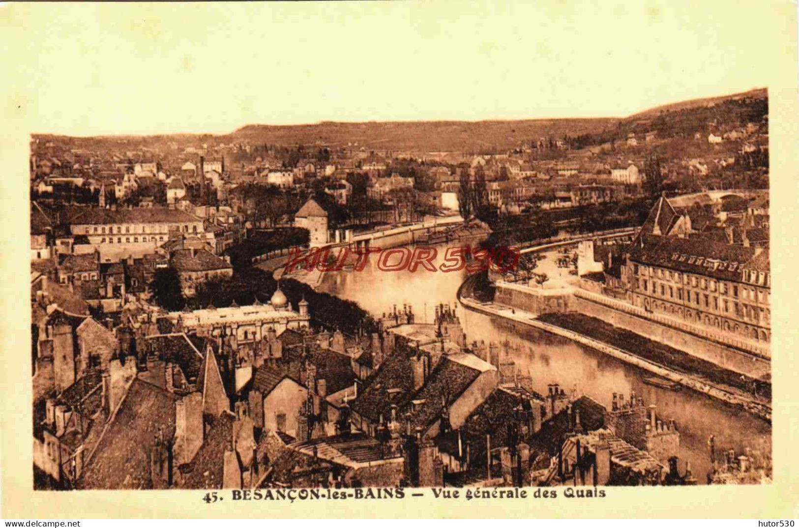 CPSM BESANCON - DOUBS - VUE GENERALE - Besancon