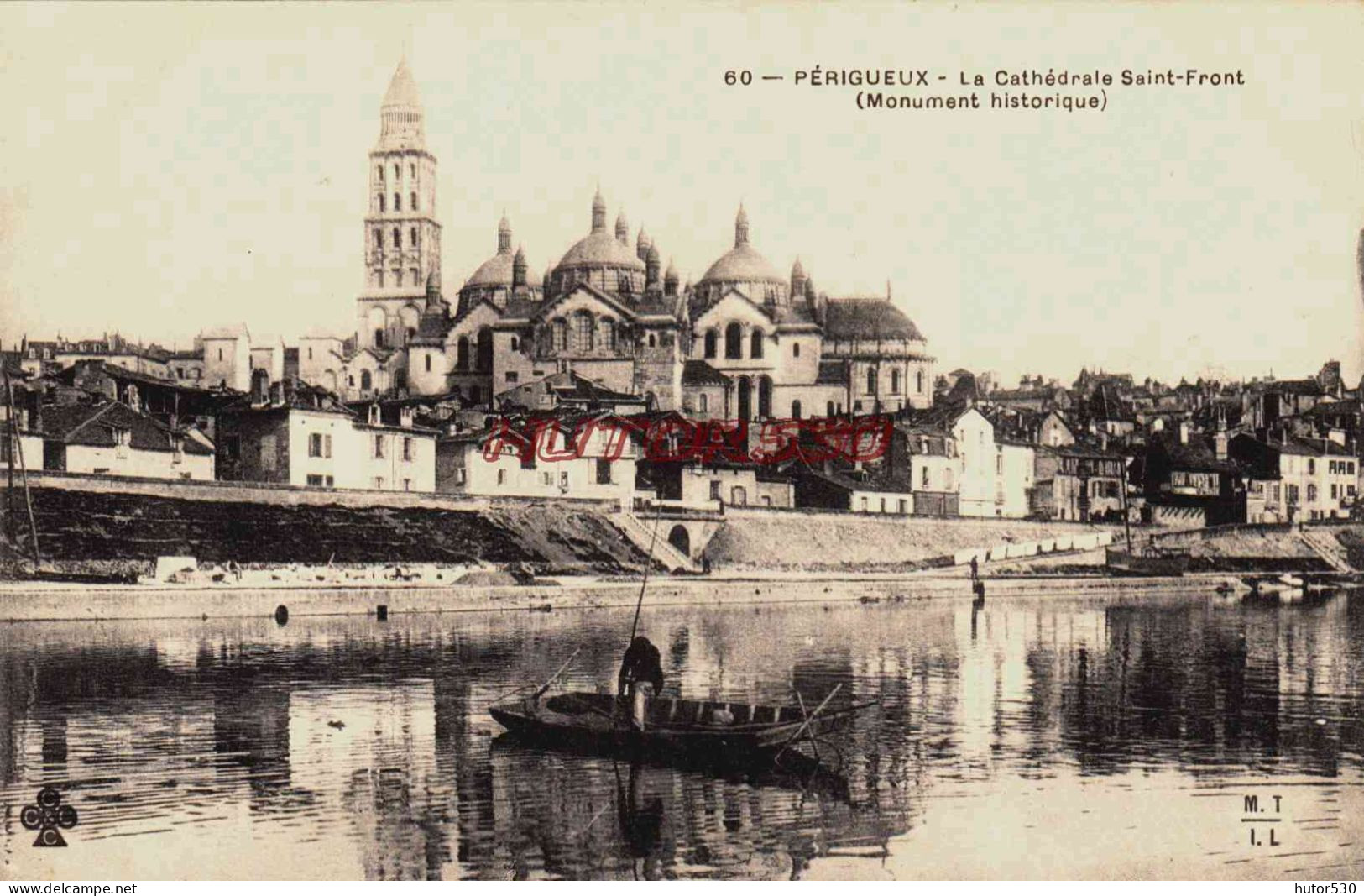 CPA PERIGUEUX - DORDOGNE - LA VILLE ET LA CATHEDRALE - Périgueux