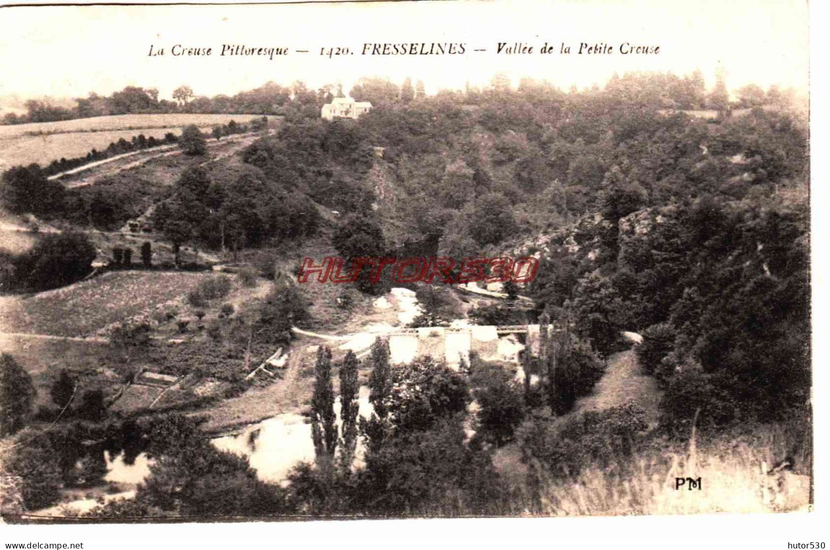 CPA FRESSELINES - CREUSE - VALLEE DE LA PETITE CREUSE - Other & Unclassified