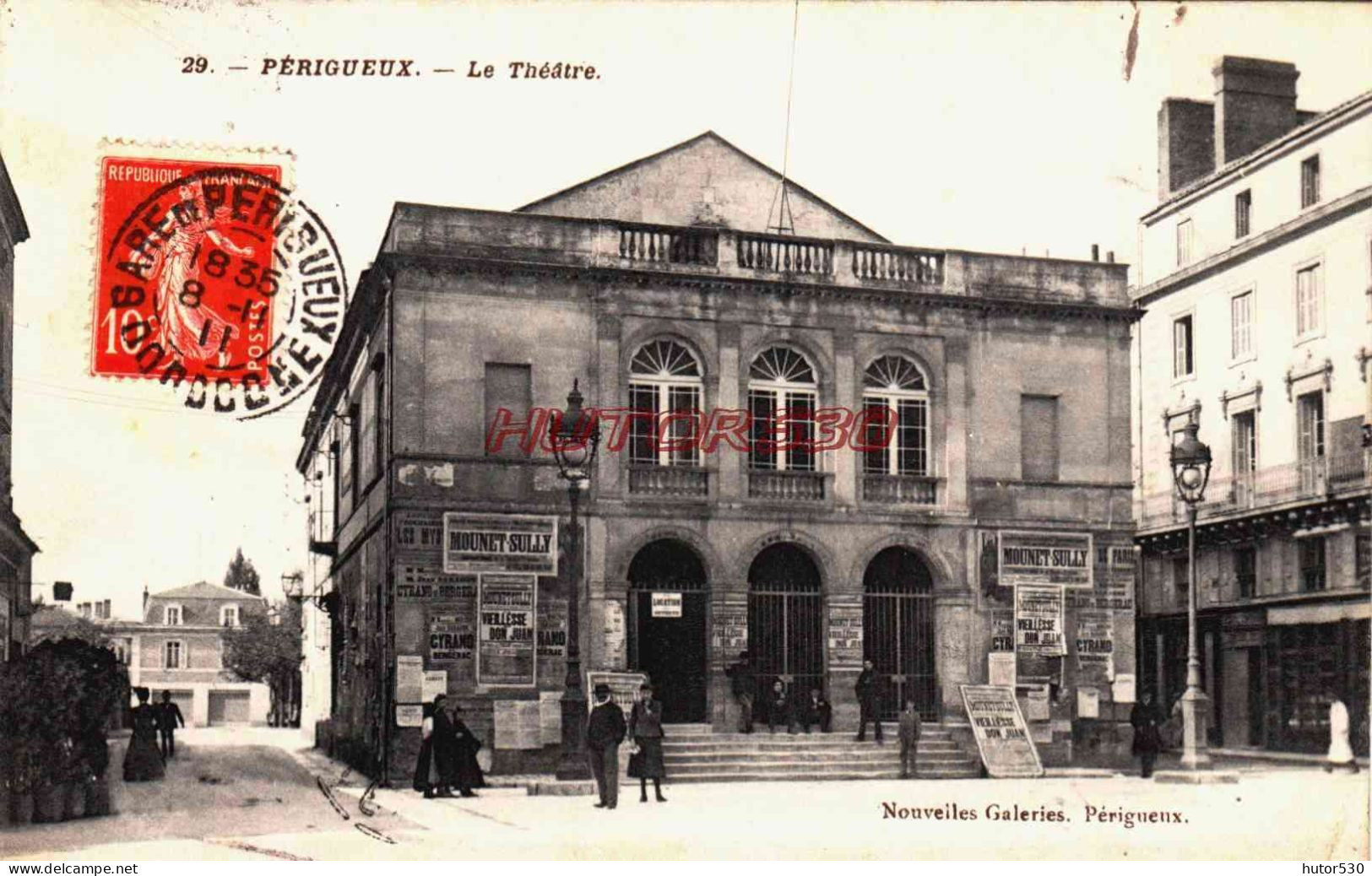 CPA PERIGUEUX - DORDOGNE - LE THEATRE - Périgueux