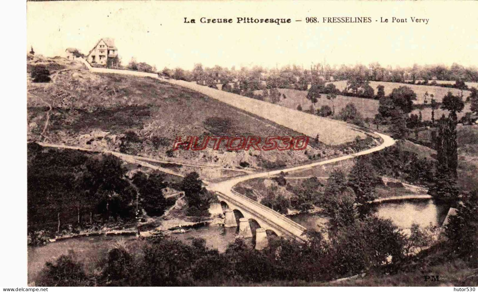 CPA FRESSELINES - CREUSE - LE PONT VERVY - Other & Unclassified