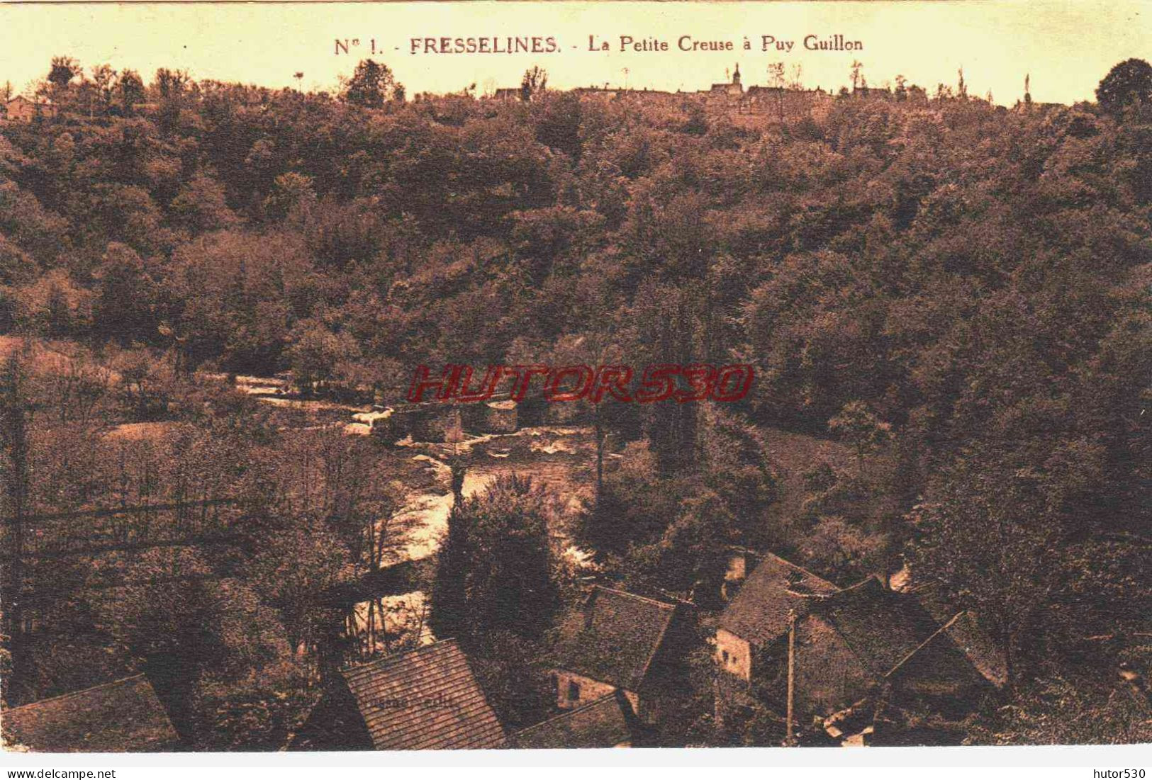 CPA FRESSELINES - CREUSE - PUY GUILLON - Sonstige & Ohne Zuordnung