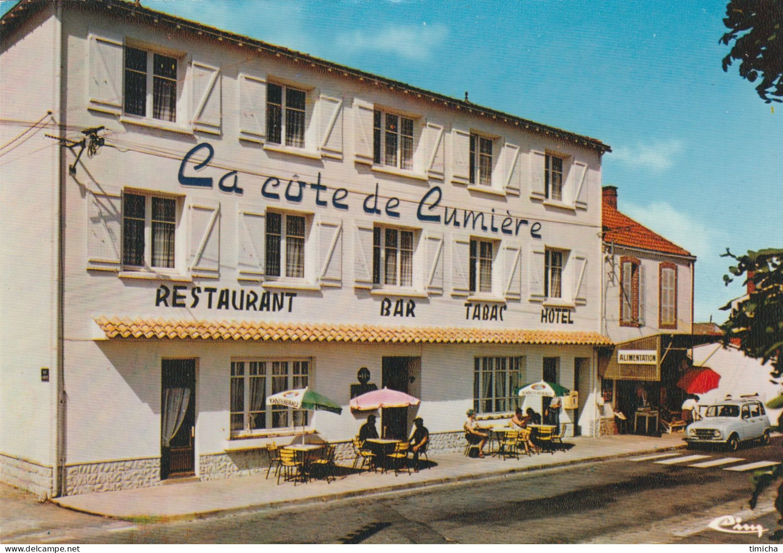 (33)   La TERRIERE - Hôtel Restaurant "La Côte De Lumière" - La Tranche Sur Mer