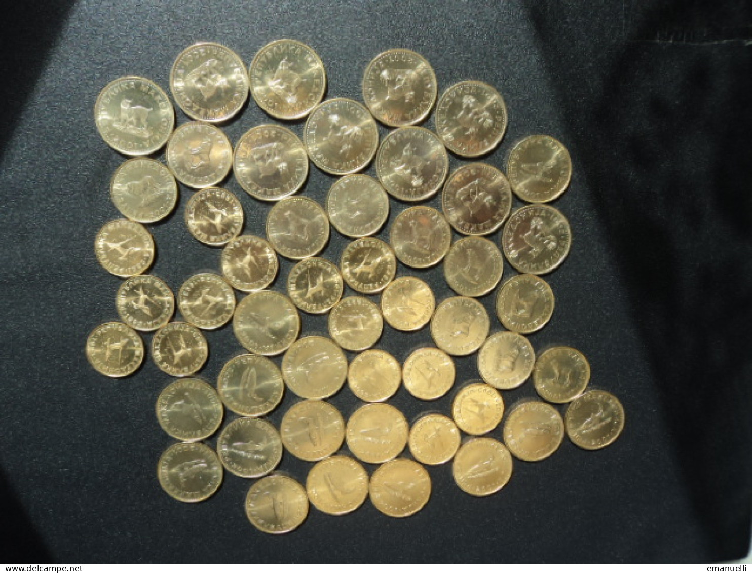 LOT DE 50 MONNAIES DE MACÉDOÏNE * NON CIRCULÉE - Kiloware - Münzen