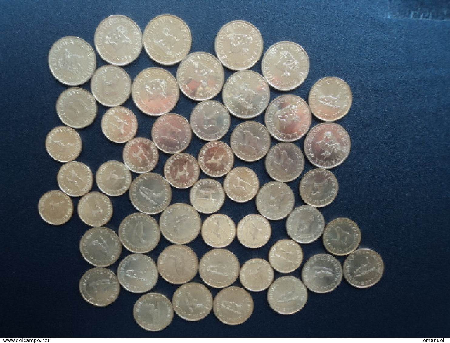 LOT DE 50 MONNAIES DE MACÉDOÏNE * NON CIRCULÉE - Kiloware - Münzen