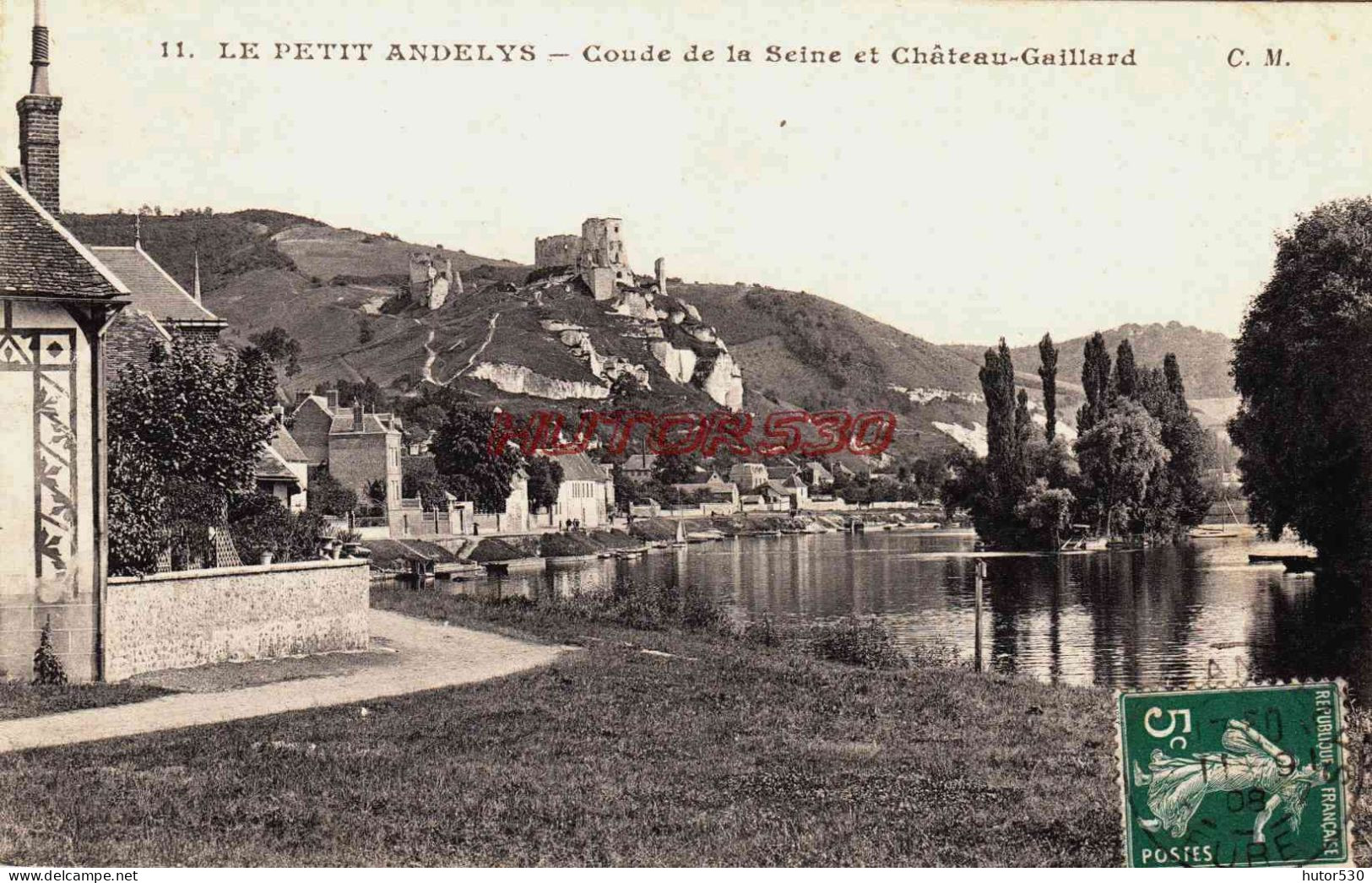 CPA LES ANDELYS - EURE - LE PETIT ANDELYS - COUDE DE LA SEINE A CHATEAU GAILLARD - Les Andelys