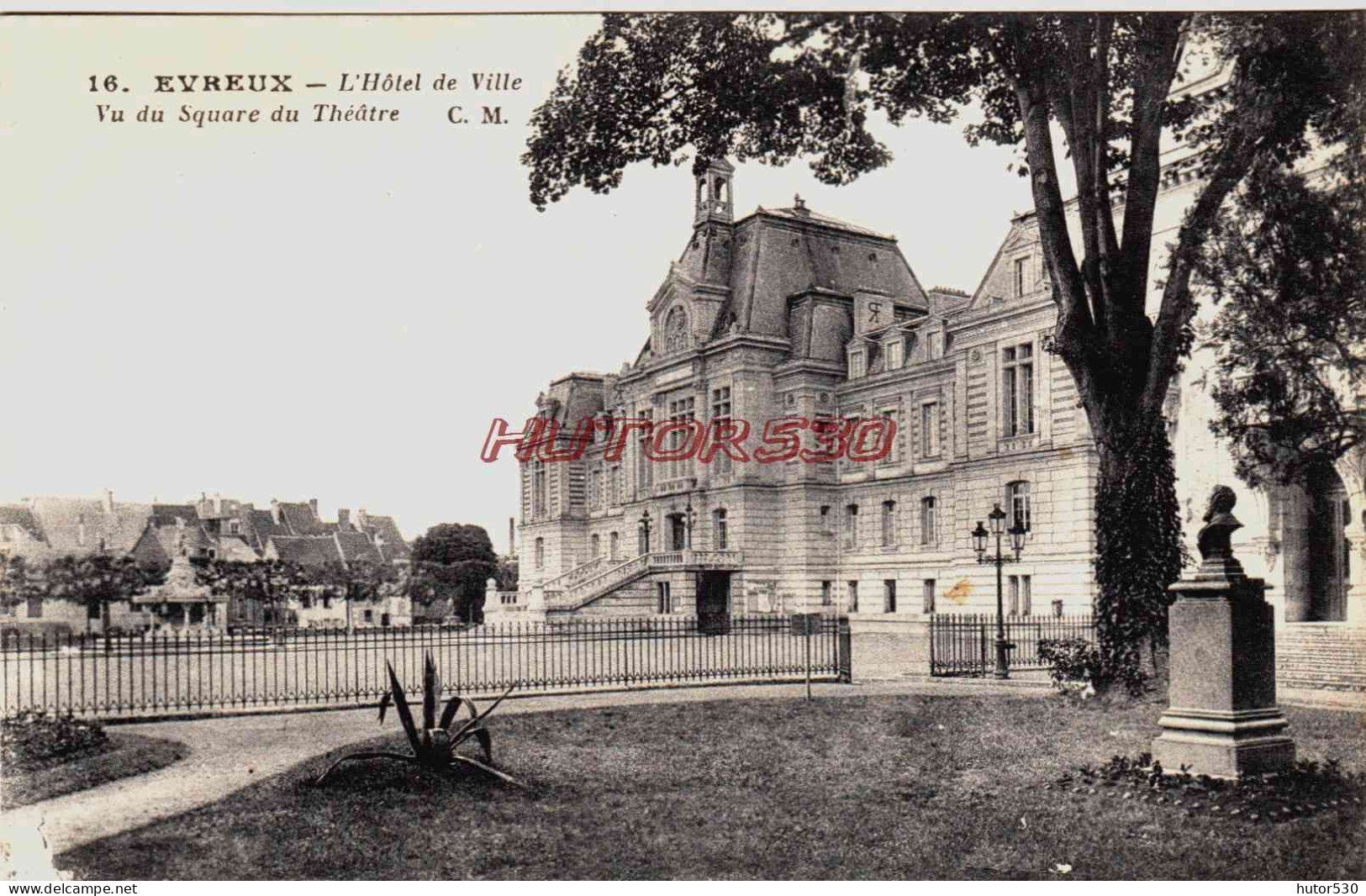 CPA EVREUX - EURE - L'HOTEL DE VILLE - Evreux