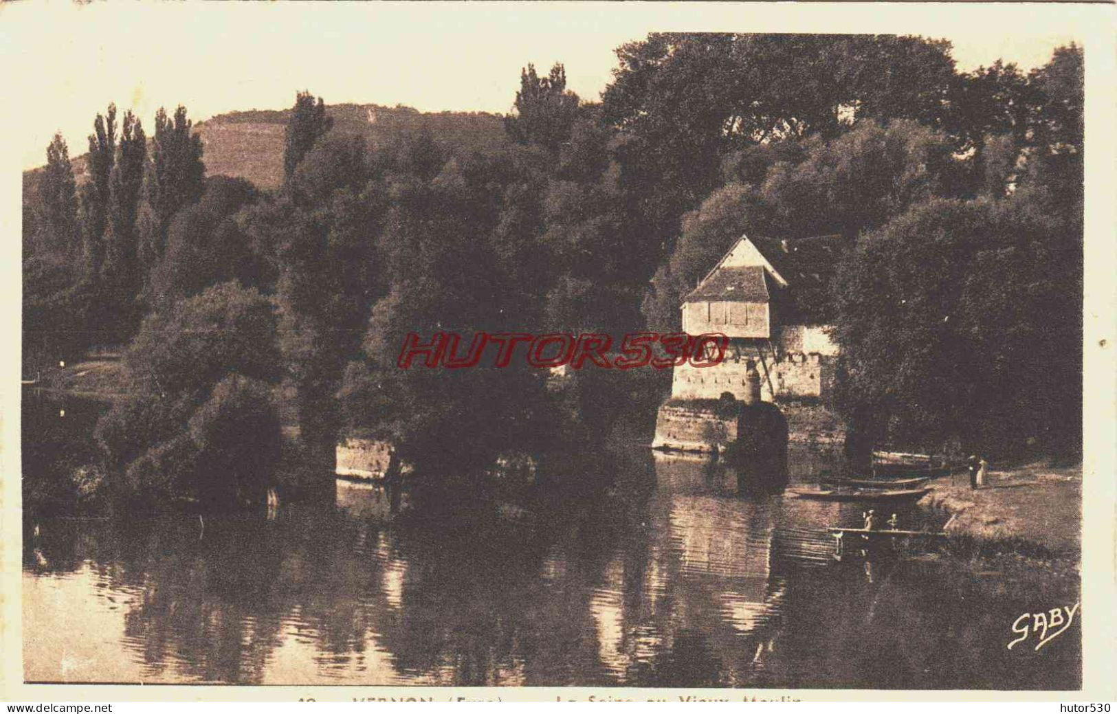 CPA VERNON - EURE - LE VIEUX MOULIN - Vernon