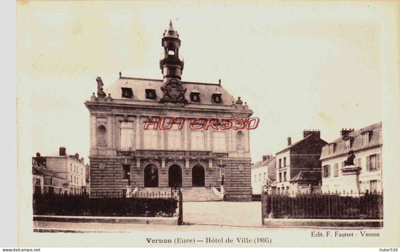 CPA VERNON - EURE - HOTEL DE VILLE - Vernon