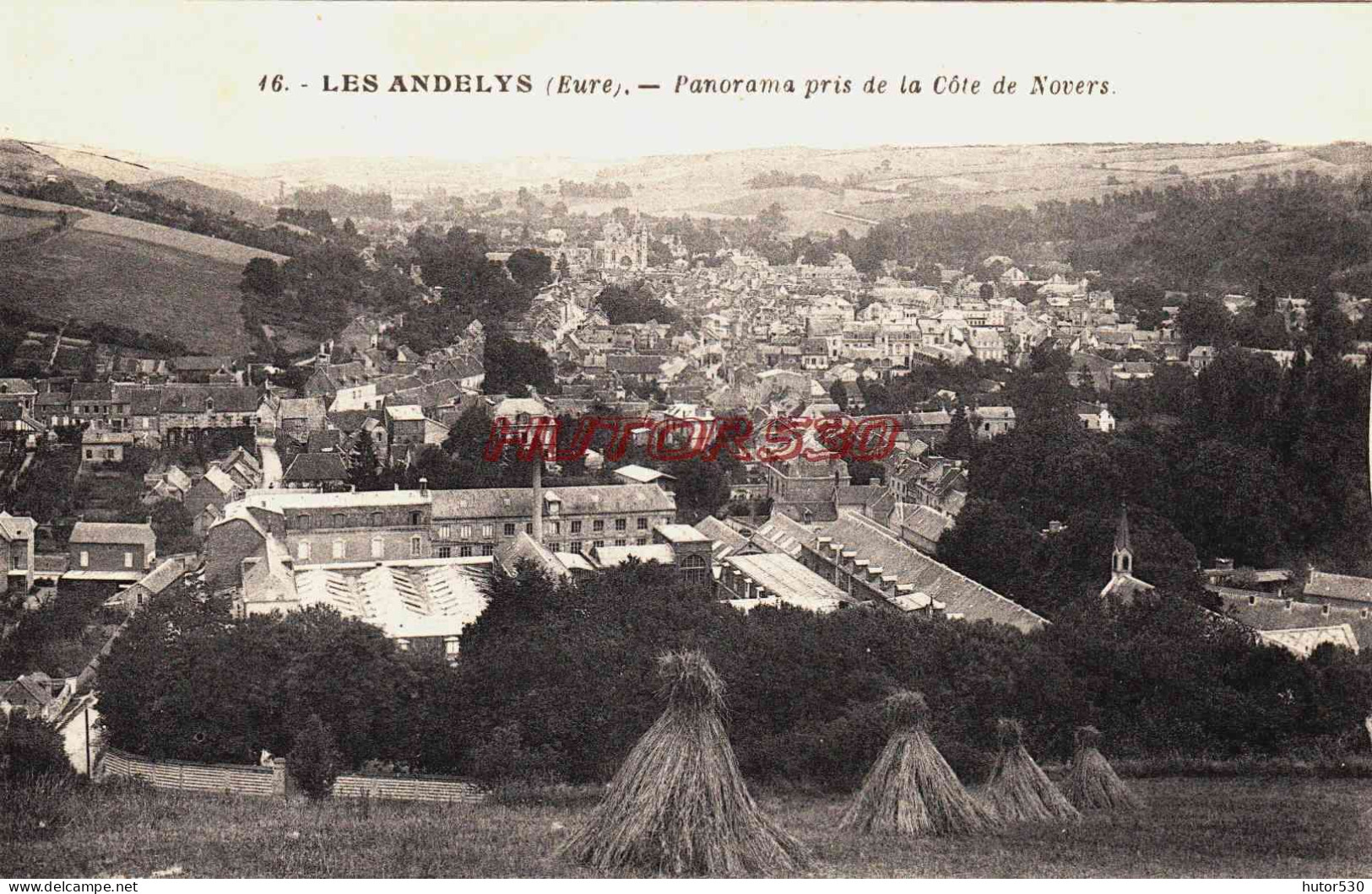 CPA LES ANDELYS - EURE - PANORAMA - Les Andelys