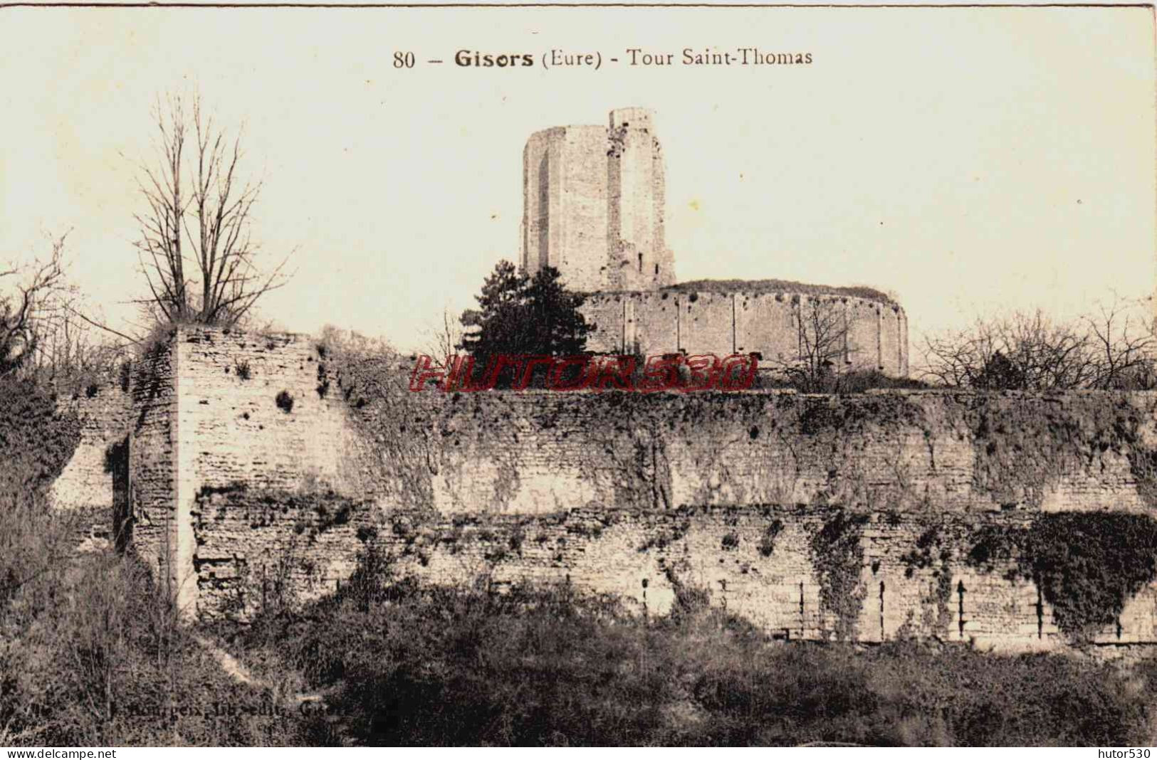 CPA GISORS - EURE - TOUR SAINT THOMAS - Gisors