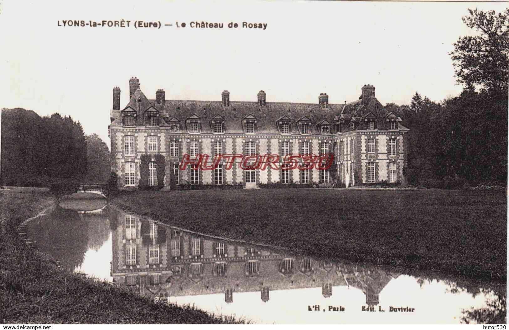 CPA LYONS LA FORET - EURE - LE CHATEAU DE ROSAY - Lyons-la-Forêt