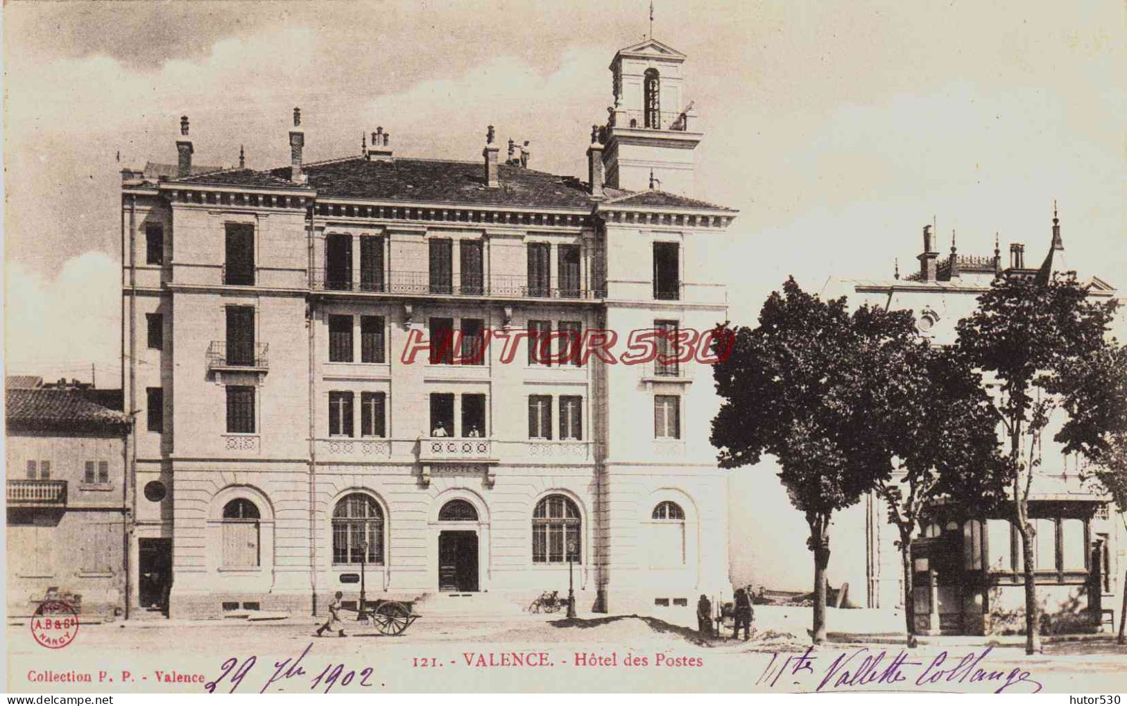 CPA VALENCE - DROME - HOTEL DES POSTES - Valence