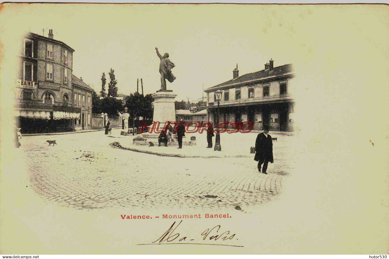 CPA VALENCE - DROME - MONUMENT BANCEL - Valence