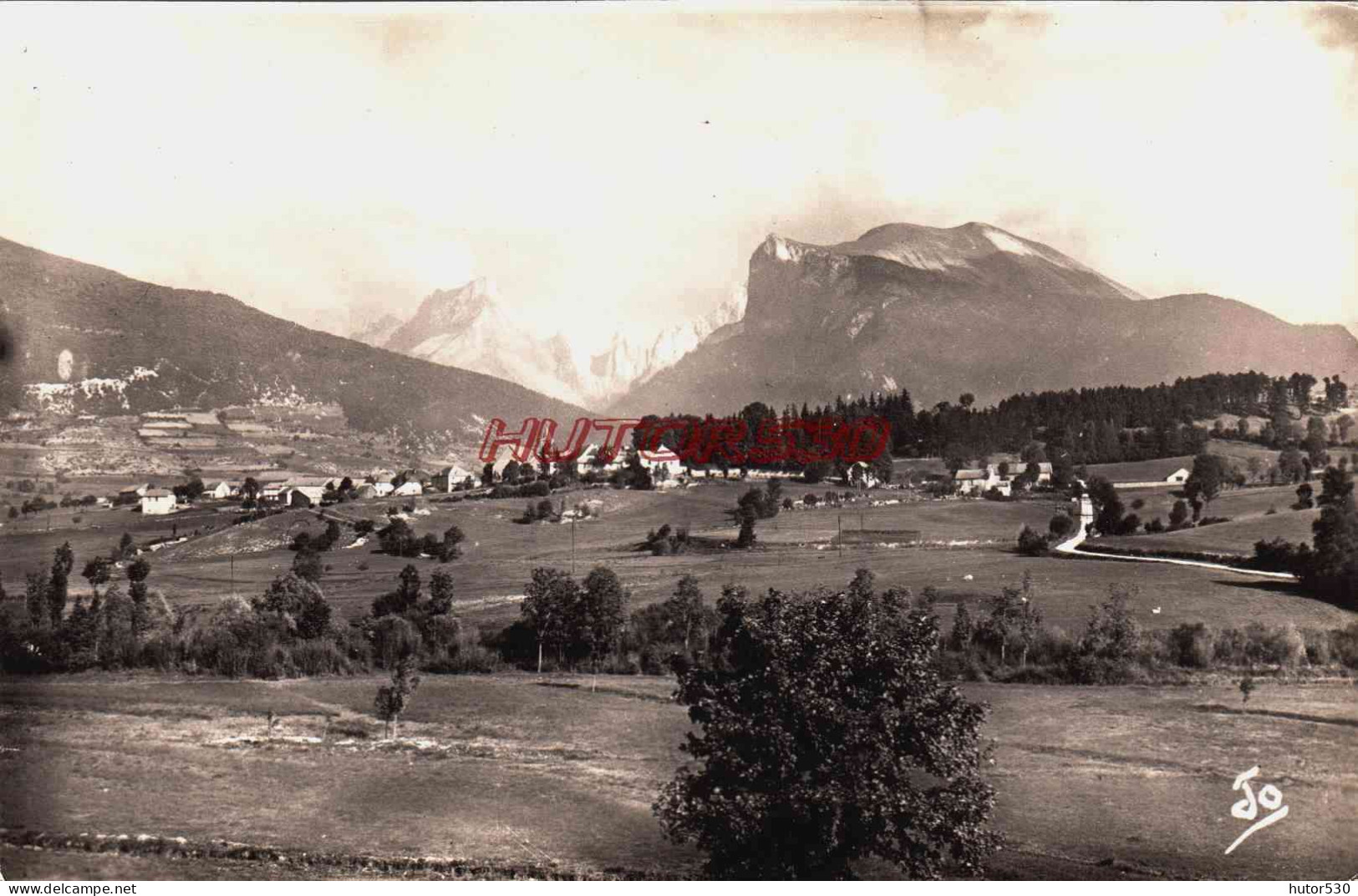 CPSM LUS LA CROIX HAUTE - DROME - VUE GENERALE - Sonstige & Ohne Zuordnung