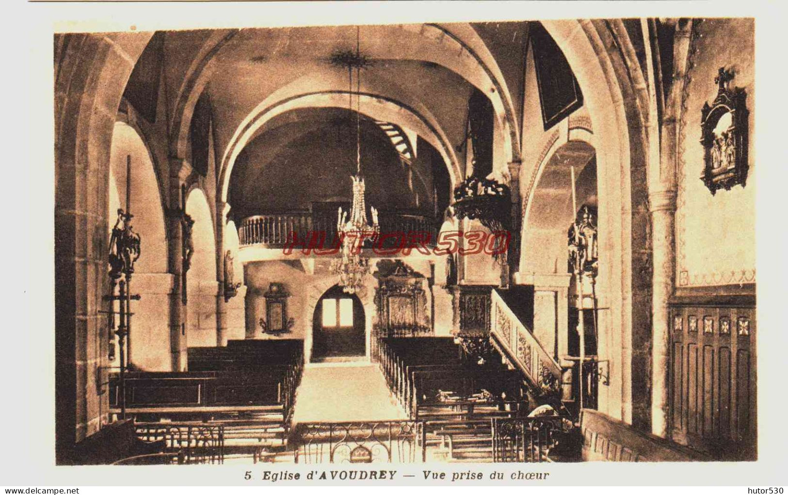 CPA AVOUDREY - DOUBS - L'EGLISE - Sonstige & Ohne Zuordnung