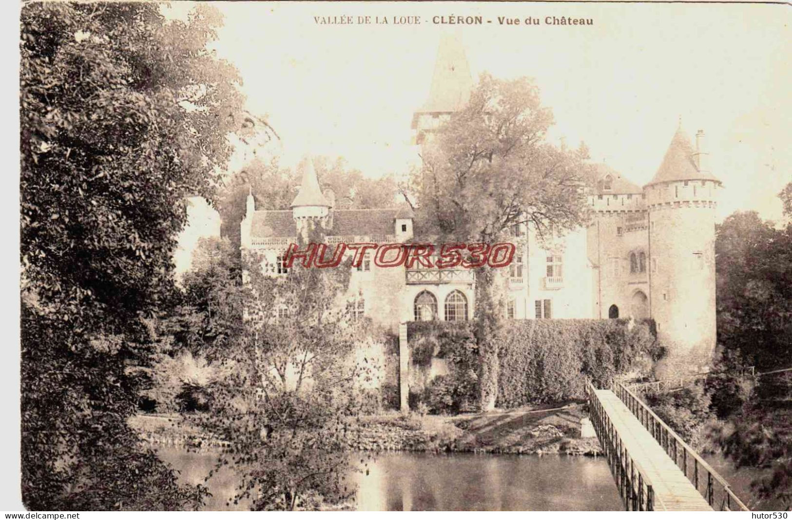 CPA CLERON - DOUBS - LE CHATEAU - Sonstige & Ohne Zuordnung